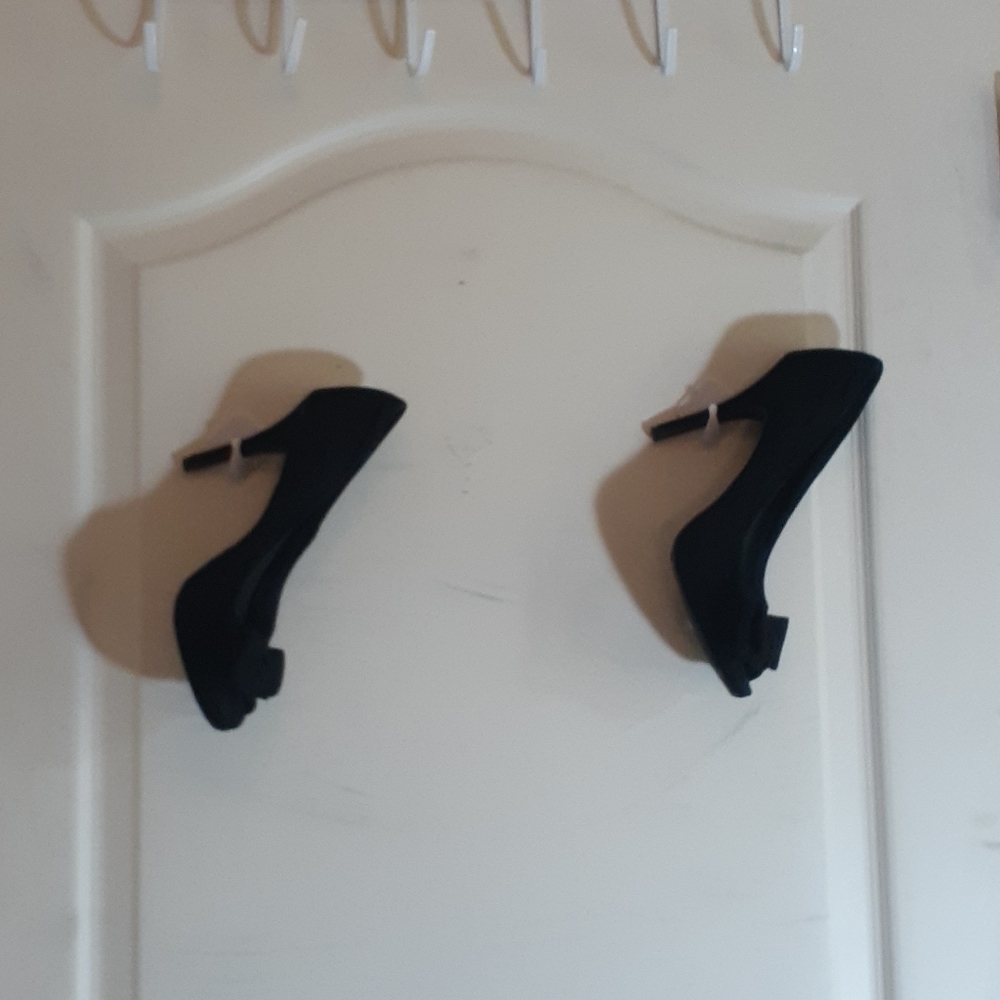 Black high heels